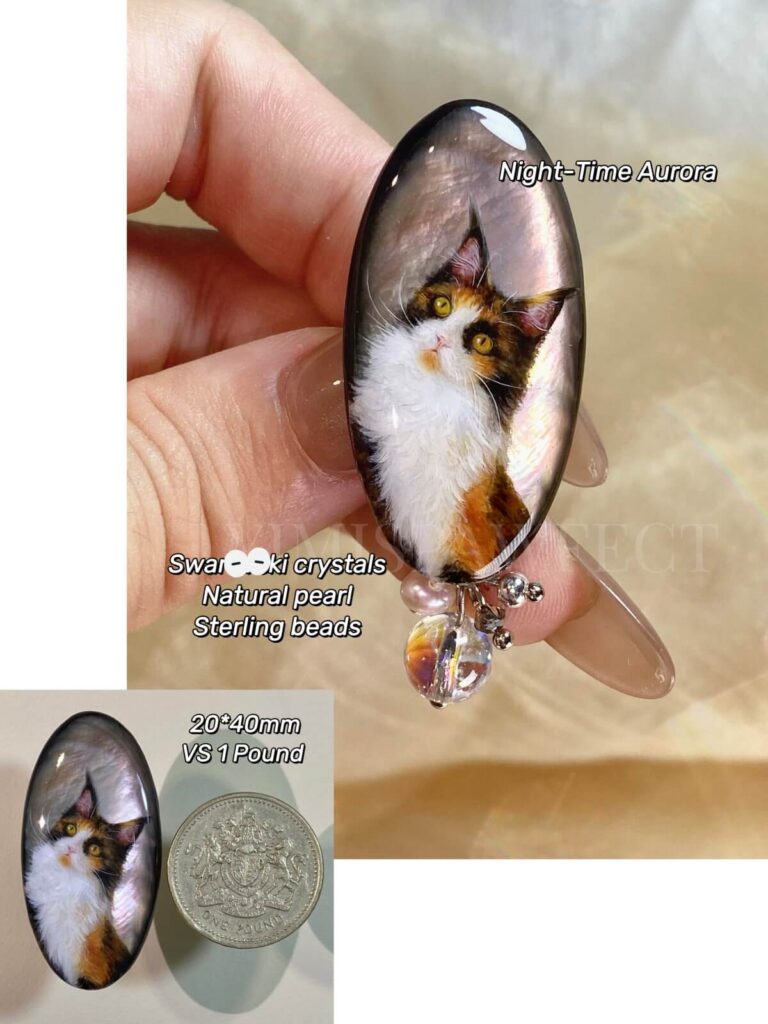 Yimi's Pawfect 定制手绘宠物肖像首饰