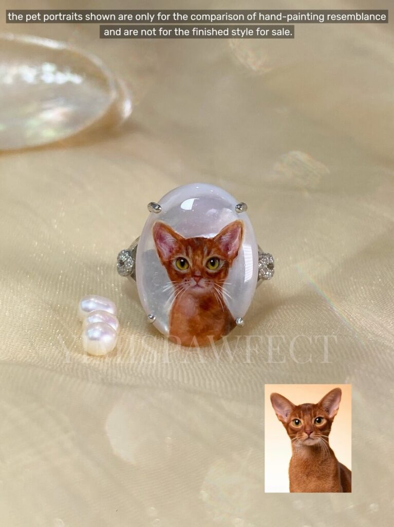 Yimi’s Pawfect Customize Handpainted Pet Portrait Jewelry