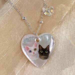 Yimi’s Pawfect Customize Handpainted Pet Portrait Jewelry