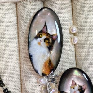 Night-Time Aurora | Brooch E02