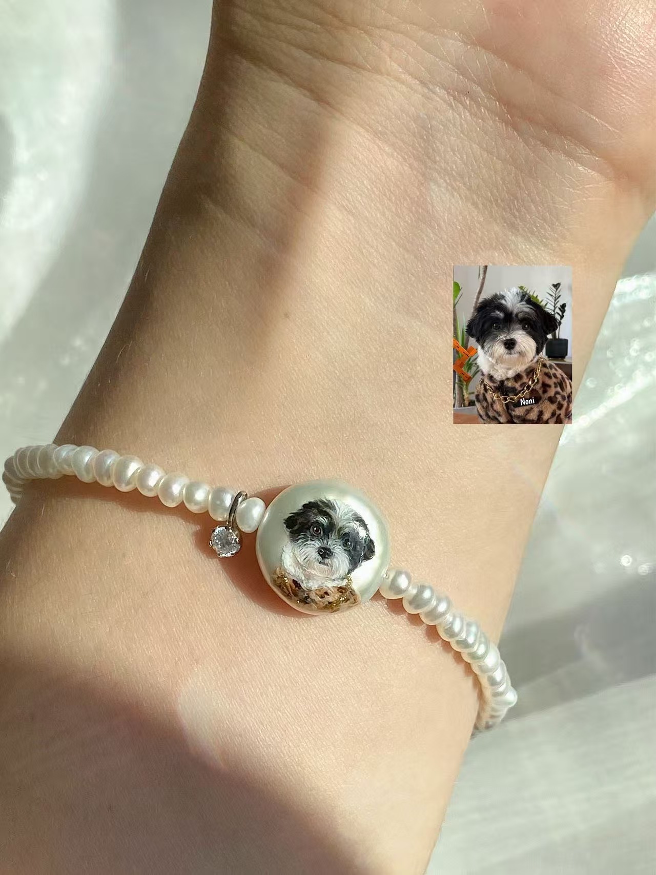 Hand-Painted Pearl | Bracelet B09